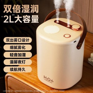 加湿器大容量卧室婴儿家用宿舍便携迷你小型无线空气低噪床头小巧补水办公室桌面usb车载香薰 插电款